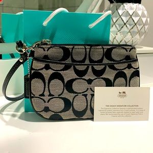Coach wristlet - never used!